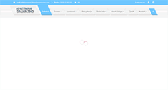 Desktop Screenshot of apartmani-dalmatino-pakostane.com